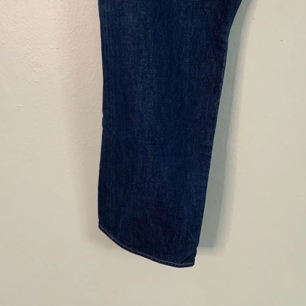 Levi’s 501 Original Fit Jeans Men’s 40x30 Dark Wash Button Fly Classic Straight